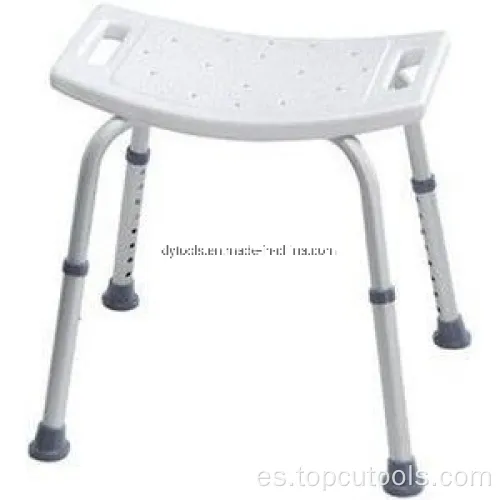 Taburete de baño de silla de ducha portátil ajustable